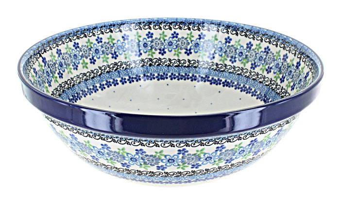 Polish Pottery Eliza Large Serving Bowl