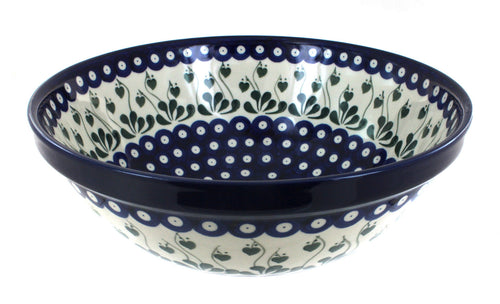 Alyce Large Serving Bowl Polish Pottery