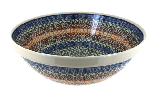 Athena Large Serving Bowl Polish Pottery