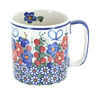 Polish Pottery Garden Butterfly Coffee Mug