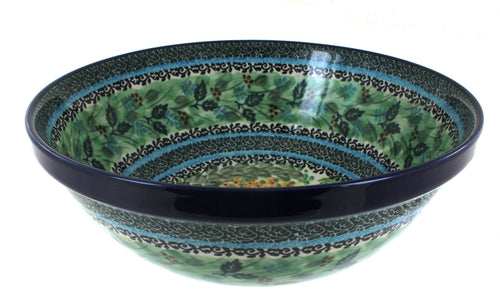 Polish Pottery Teresa Large Serving Bowl