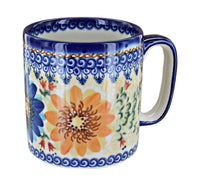 Polish Pottery Autumn Burst Coffee Mug
