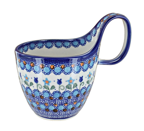 Polish Pottery Savannah Soup Mug
