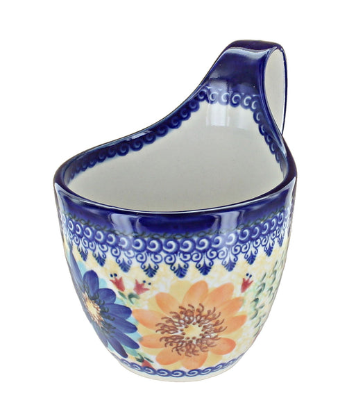 Autumn Burst Soup Mug Polish Pottery