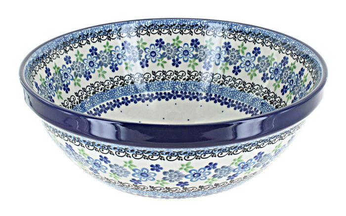 Polish Pottery Eliza Medium Serving Bowl