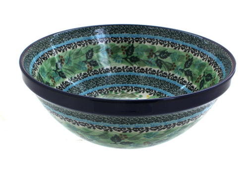 Polish Pottery Teresa Medium Serving Bowl