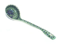 Polish Pottery Sapphire Fields Soup Ladle