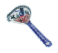 Blush Bouquet Gravy Ladle Polish Pottery