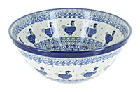 Polish Pottery Barnyard Rooster Small Serving Bowl