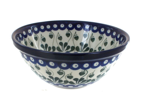 Alyce Small Serving Bowl Polish Pottery
