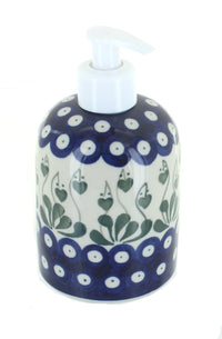 Polish Pottery Alyce Soap Dispenser