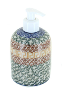 Polish Pottery Athena Soap Dispenser