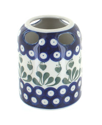 Polish Pottery Alyce Toothbrush Holder