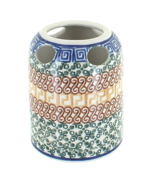 Polish Pottery Athena Toothbrush Holder