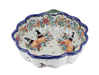 Polish Pottery Frightful Friends Pumpkin Bowl