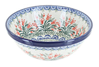 Polish Pottery Spring Tulip Cereal/Soup Bowl