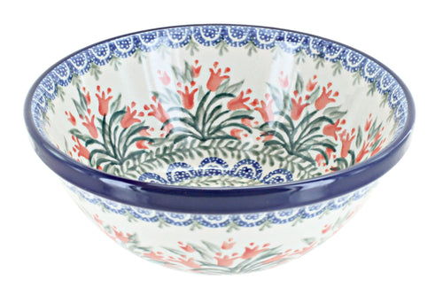 Polish Pottery Spring Tulip Cereal/Soup Bowl