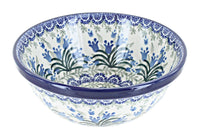 Polish Pottery Tulip Bouquet Cereal/Soup Bowl