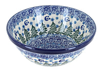 Polish Pottery Evergreen Magic Cereal/Soup Bowl