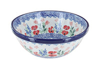 Polish Pottery Dreaming of Poppies Cereal/Soup Bowl