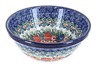 Polish Pottery Blush Bouquet Cereal/Soup Bowl