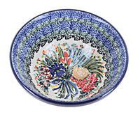 Summer Blooms Cereal/Soup Bowl Polish Pottery