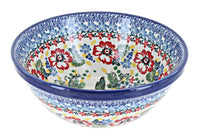 Polish Pottery Hummingbird Cereal/Soup Bowl