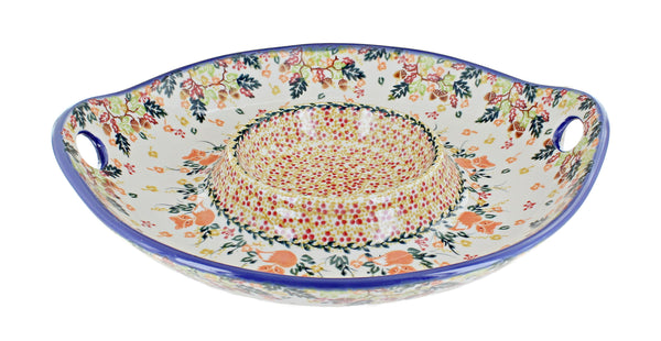 Forest Friends Chip & Dip Plate