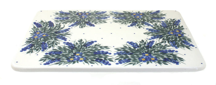 Polish Pottery Hyacinth Cutting Board