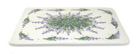 Polish Pottery Lavender Fields Cutting Board