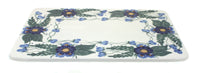 Polish Pottery Forget Me Not Cutting Board