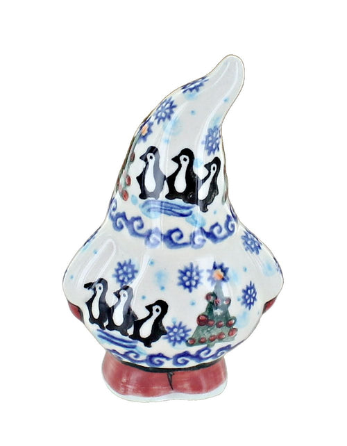 Arctic Holidays Gnome Figurine Polish Pottery