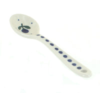 Polish Pottery Blueberry Sugar Spoon