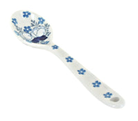 Polish Pottery Georgia Blue Sugar Spoon