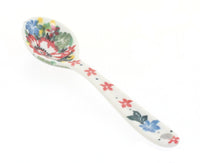 Polish Pottery Hummingbird Sugar Spoon