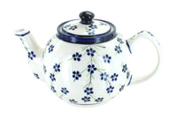 Polish Pottery Willow Medium Teapot