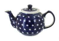 Polish Pottery Stars Medium Teapot