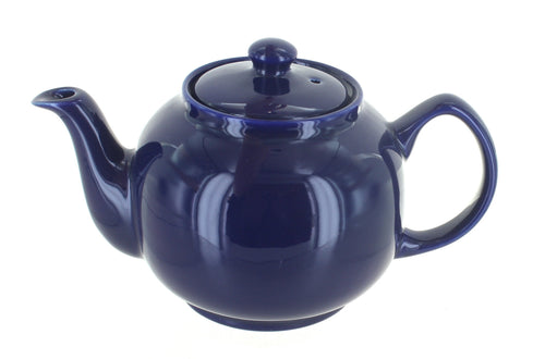 Polish Pottery Cobalt Medium Teapot