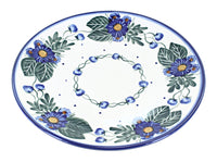 Polish Pottery Forget Me Not Dinner Plate