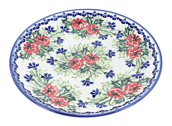 Cherry Red Bouquet Dinner Plate