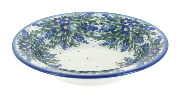 Hyacinth Soup Plate with Rim