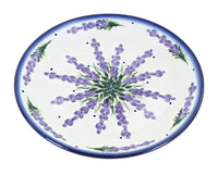 Polish Pottery Lavender Fields Dessert Plate