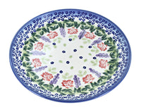 Polish Pottery Roses Are Red Dessert Plate