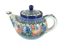 Polish Pottery Summer Blooms Medium Teapot
