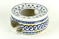 Saffron Teapot Warmer Polish Pottery
