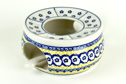 Saffron Teapot Warmer Polish Pottery