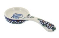 Polish Pottery Garden Butterfly Candle Holder
