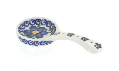 Polish Pottery Spring Blossom Candle Holder