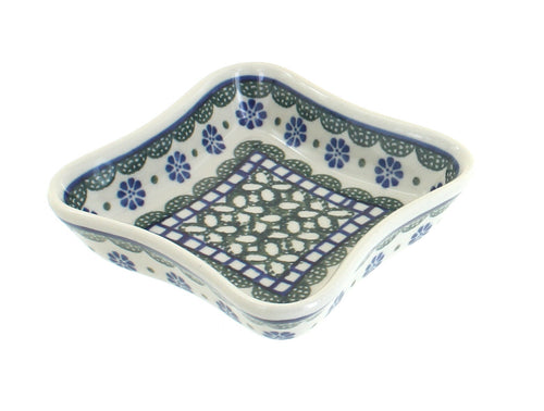 Polish Pottery Maia Small Square Dish