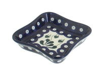 Alyce Small Square Dish Polish Pottery
